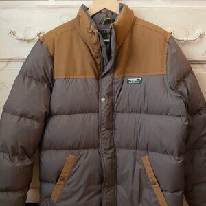 LLBean mens down jacket- size medium